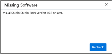 Missing Software