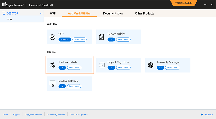 Add On and Utilities
