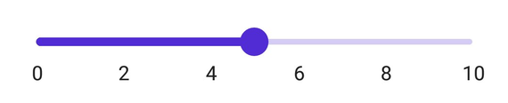 Slider labels