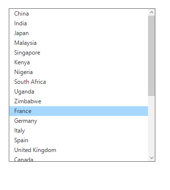 Selecting items using SelectedIndex property in ListView