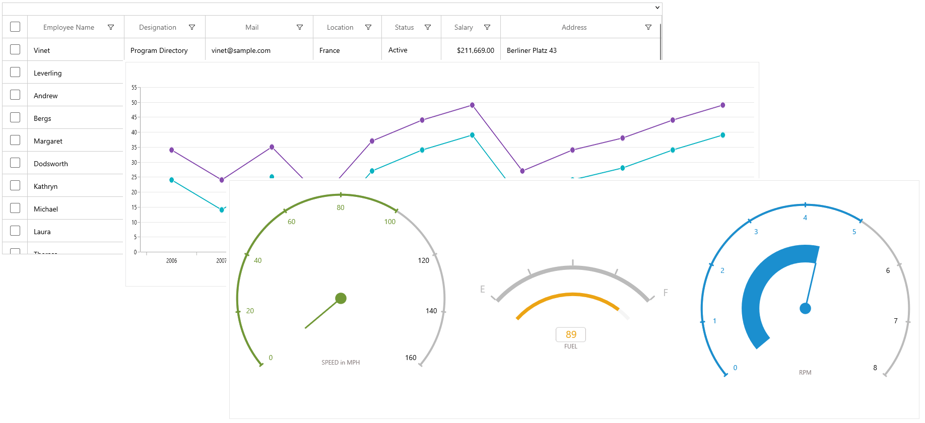 Light theme for WinUI controls