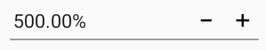 Display the value with PercentageDisplayMode as Compute